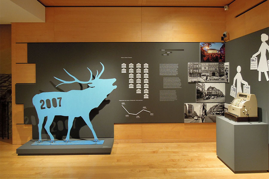 Ausstellungsgestaltung L&euml;tzebuerg City Museum