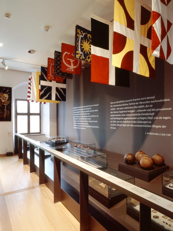 Ausstellungsgestaltung Schlacht von Höchstädt